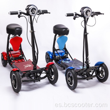 36V 4 ruedas a largo plazo plegable e scooter